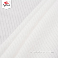 Tissu tricot extensible personnalisé au toucher doux